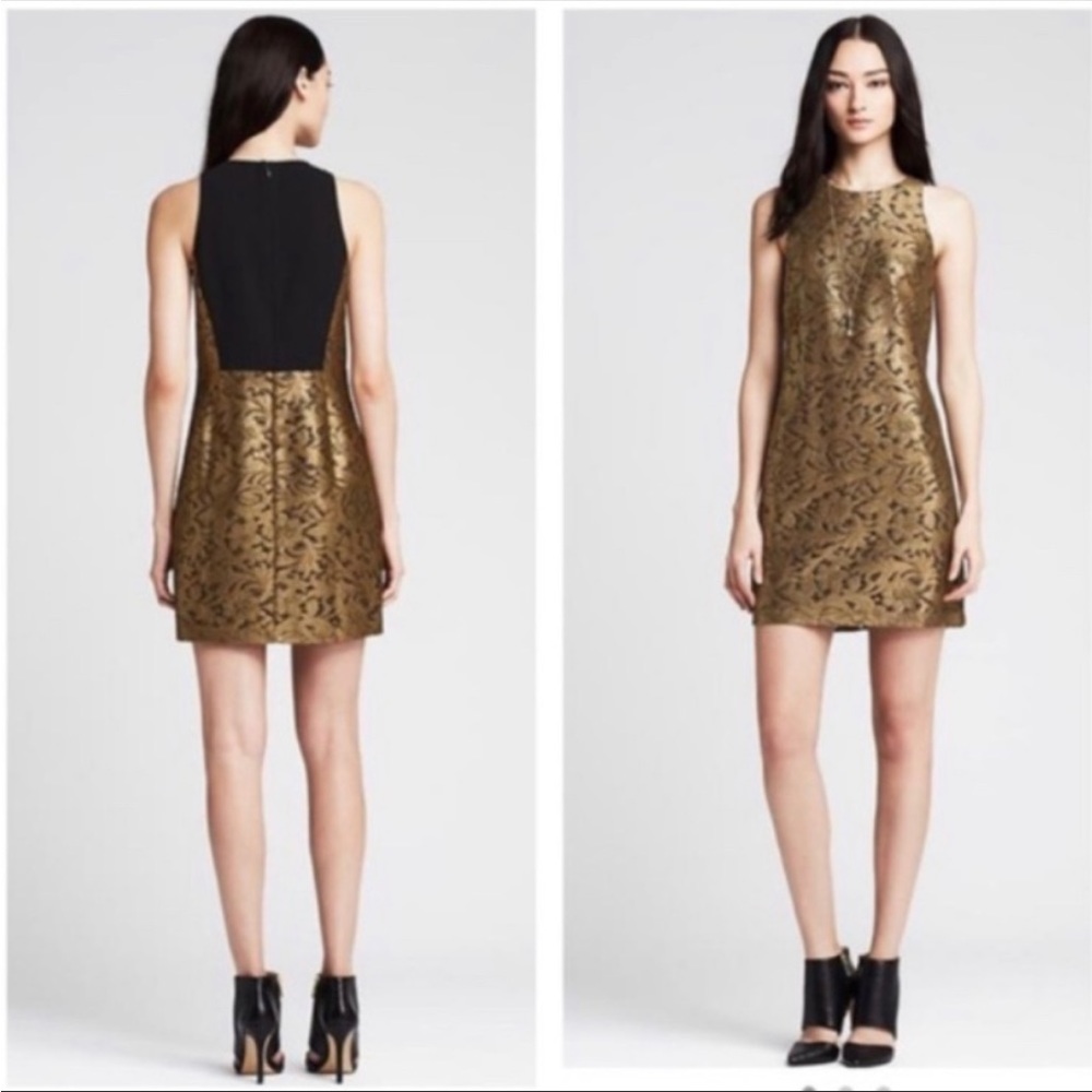 Banana Republic Gold Lace Dress - Size 0